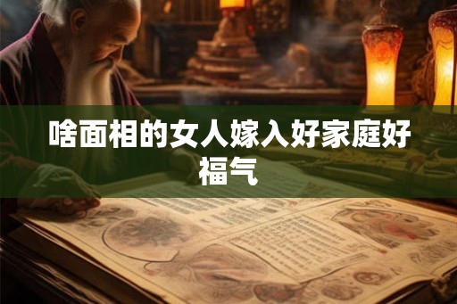 啥面相的女人嫁入好家庭好福气 啥面相的女人嫁入好家庭好福气