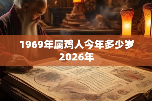1969年属鸡人今年多少岁2026年