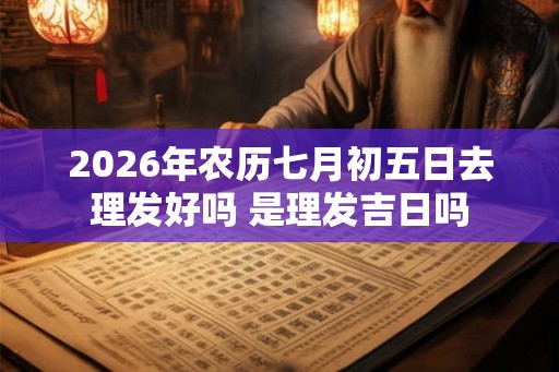 2026年农历七月初五日去理发好吗 是理发吉日吗 2026年农历七月初五日去理发好吗 是理发吉日吗