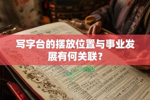 写字台的摆放位置与事业发展有何关联? 写字台的摆放位置与事业发展有何关联?