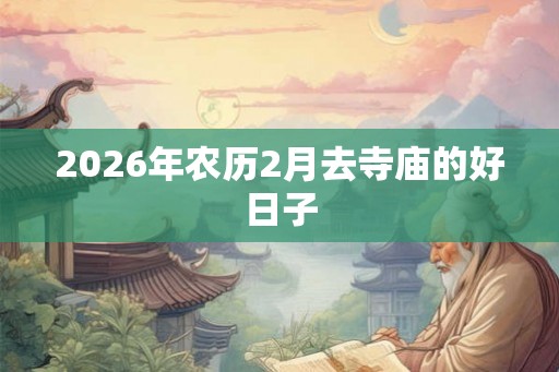2026年农历2月去寺庙的好日子