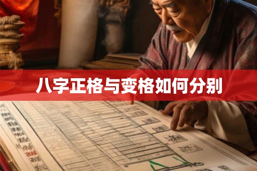 八字正格与变格如何分别 八字正格与变格如何分别