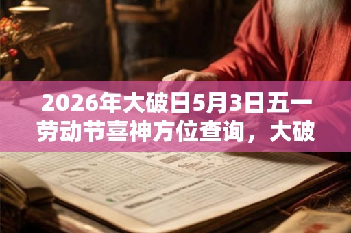 2026年大破日5月3日五一劳动节喜神方位查询，大破日什么意思？