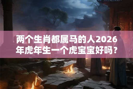 两个生肖都属马的人2026年虎年生一个虎宝宝好吗? 两个生肖都属马的人2026年虎年生一个虎宝宝好吗?