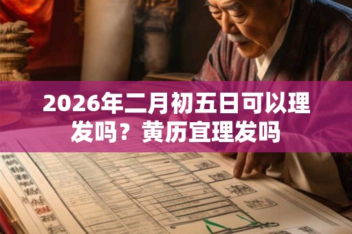 2026年二月初五日可以理发吗？黄历宜理发吗