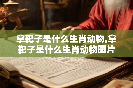 拿靶子是什么生肖动物,拿靶子是什么生肖动物图片