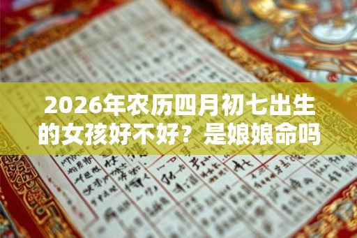 2026年农历四月初七出生的女孩好不好？是娘娘命吗？