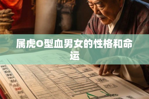 属虎O型血男女的性格和命运