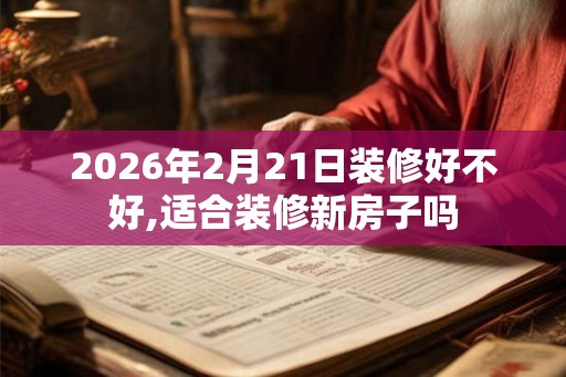 2026年2月21日装修好不好,适合装修新房子吗