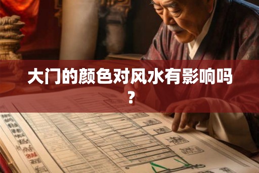 大门的颜色对风水有影响吗？