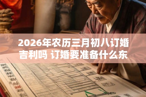 2026年农历三月初八订婚吉利吗 订婚要准备什么东西