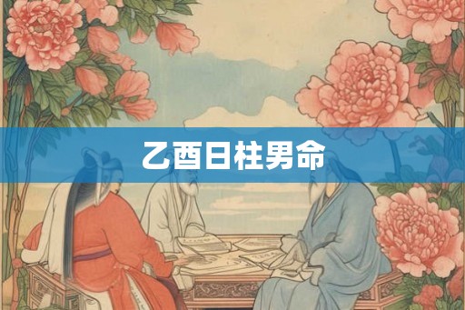 乙酉日柱男命