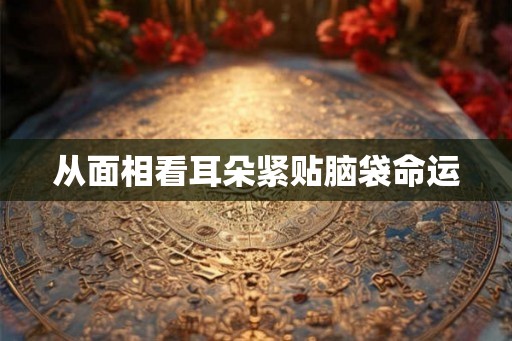 从面相看耳朵紧贴脑袋命运
