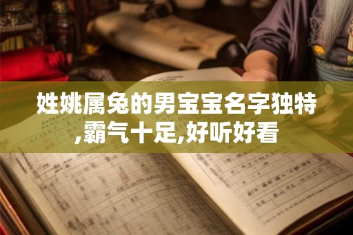 姓姚属兔的男宝宝名字独特,霸气十足,好听好看