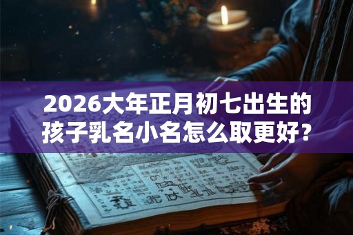 2026大年正月初七出生的孩子乳名小名怎么取更好? 2026大年正月初七出生的孩子乳名小名怎么取更好?