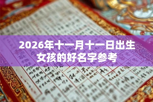 2026年十一月十一日出生女孩的好名字参考