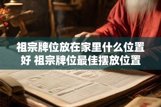 祖宗牌位放在家里什么位置好 祖宗牌位最佳摆放位置