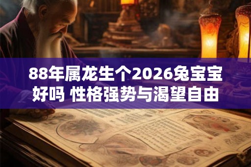 88年属龙生个2026兔宝宝好吗 性格强势与渴望自由 88年属龙生个2026兔宝宝好吗 性格强势与渴望自由