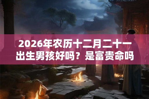 2026年农历十二月二十一出生男孩好吗？是富贵命吗？