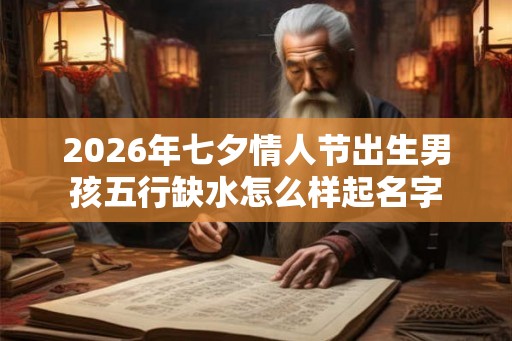 2026年七夕情人节出生男孩五行缺水怎么样起名字