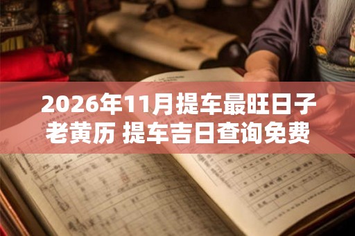 2026年11月提车最旺日子老黄历 提车吉日查询免费