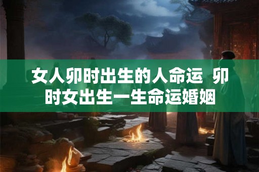女人卯时出生的人命运 卯时女出生一生命运婚姻 女人卯时出生的人命运 卯时女出生一生命运婚姻