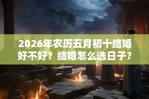 2026年农历五月初十结婚好不好？结婚怎么选日子？