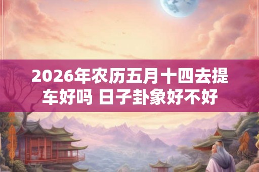 2026年农历五月十四去提车好吗 日子卦象好不好