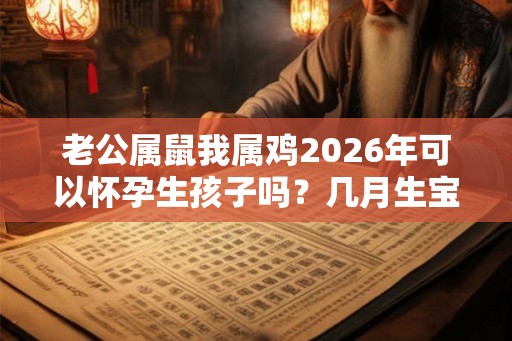 老公属鼠我属鸡2026年可以怀孕生孩子吗？几月生宝宝最好？