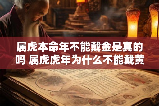 属虎本命年不能戴金是真的吗 属虎虎年为什么不能戴黄金 属虎本命年不能戴金是真的吗 属虎虎年为什么不能戴黄金