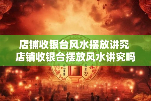 店铺收银台风水摆放讲究 店铺收银台摆放风水讲究吗
