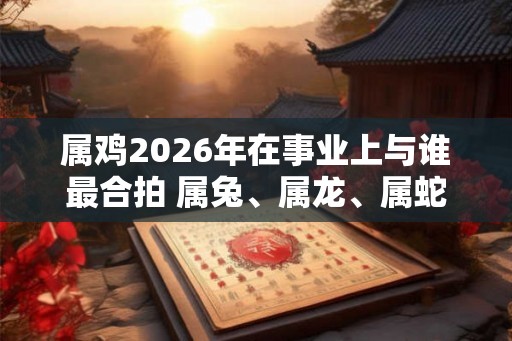 属鸡2026年在事业上与谁最合拍 属兔、属龙、属蛇
