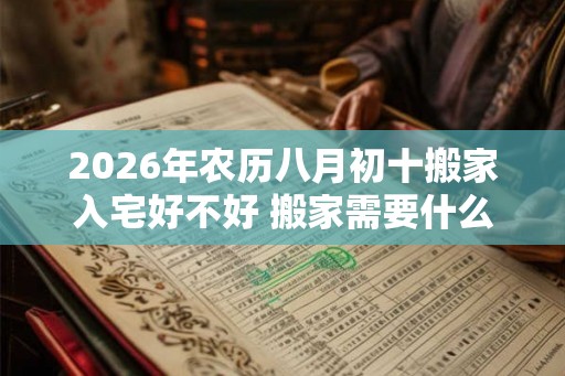 2026年农历八月初十搬家入宅好不好 搬家需要什么东西 2026年农历八月初十搬家入宅好不好 搬家需要什么东西