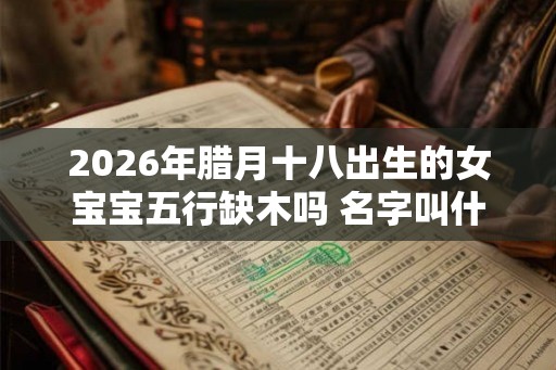 2026年腊月十八出生的女宝宝五行缺木吗 名字叫什么有内涵