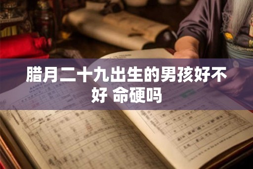 腊月二十九出生的男孩好不好 命硬吗 腊月二十九出生的男孩好不好 命硬吗