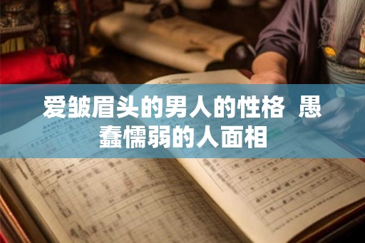 爱皱眉头的男人的性格 愚蠢懦弱的人面相 爱皱眉头的男人的性格 愚蠢懦弱的人面相