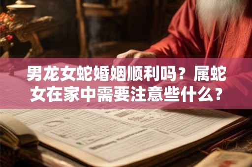 男龙女蛇婚姻顺利吗？属蛇女在家中需要注意些什么？