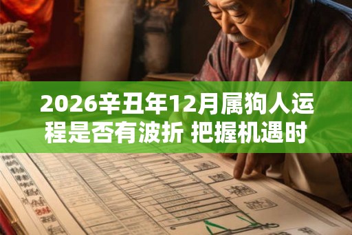 2026辛丑年12月属狗人运程是否有波折 把握机遇时来运转