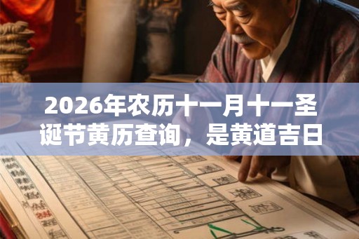 2026年农历十一月十一圣诞节黄历查询，是黄道吉日吗？