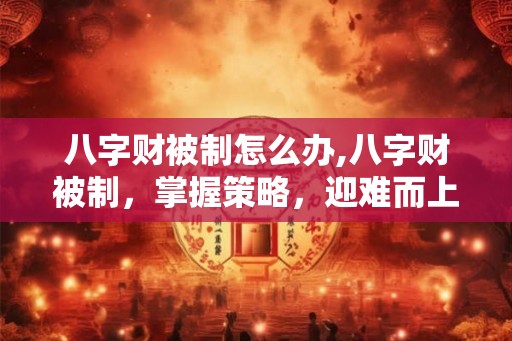 八字财被制怎么办,八字财被制，掌握策略，迎难而上！