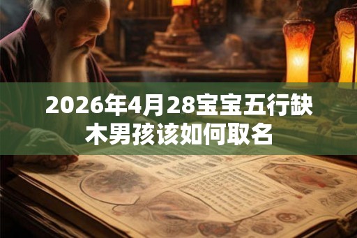 2026年4月28宝宝五行缺木男孩该如何取名
