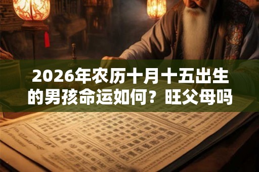 2026年农历十月十五出生的男孩命运如何？旺父母吗？
