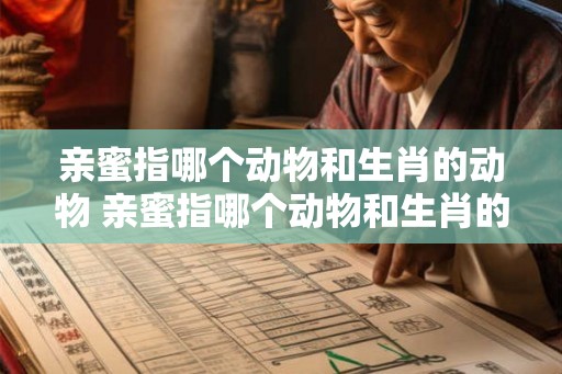 亲蜜指哪个动物和生肖的动物 亲蜜指哪个动物和生肖的动物呢