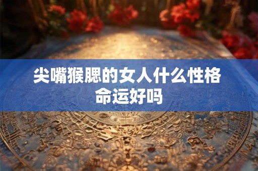 尖嘴猴腮的女人什么性格 命运好吗