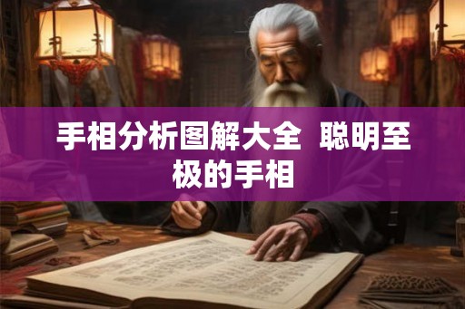 手相分析图解大全  聪明至极的手相