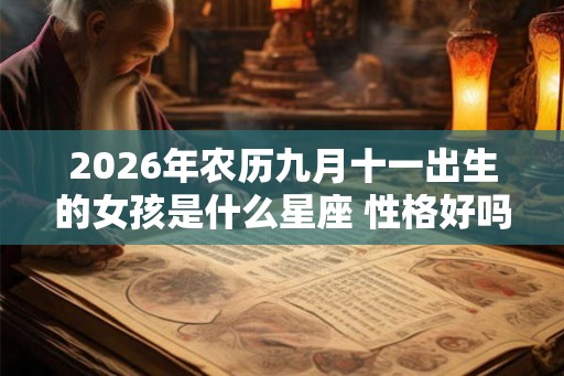 2026年农历九月十一出生的女孩是什么星座 性格好吗