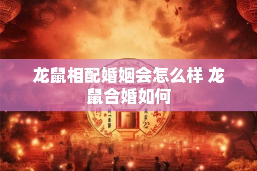 龙鼠相配婚姻会怎么样 龙鼠合婚如何 龙鼠相配婚姻会怎么样 龙鼠合婚如何