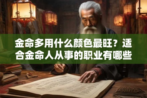 金命多用什么颜色最旺？适合金命人从事的职业有哪些？
