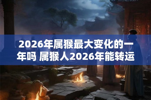 2026年属猴最大变化的一年吗 属猴人2026年能转运吗