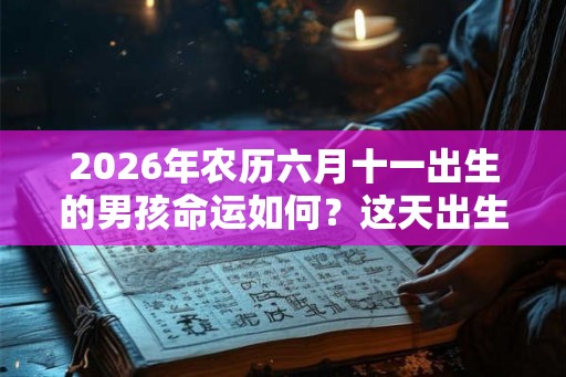 2026年农历六月十一出生的男孩命运如何?这天出生好不好? 2026年农历六月十一出生的男孩命运如何?这天出生好不好?
